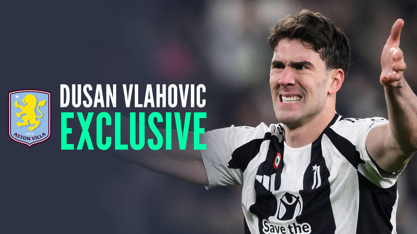 Aston Villa are plotting a summer move for Juventus striker Dusan Vlahovic