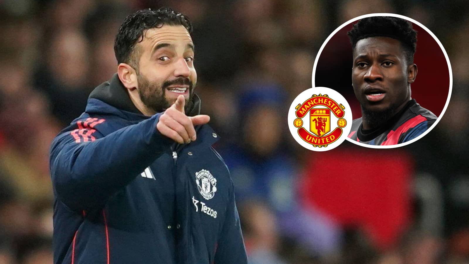Ruben Amorim told he should drop Andre Onana
