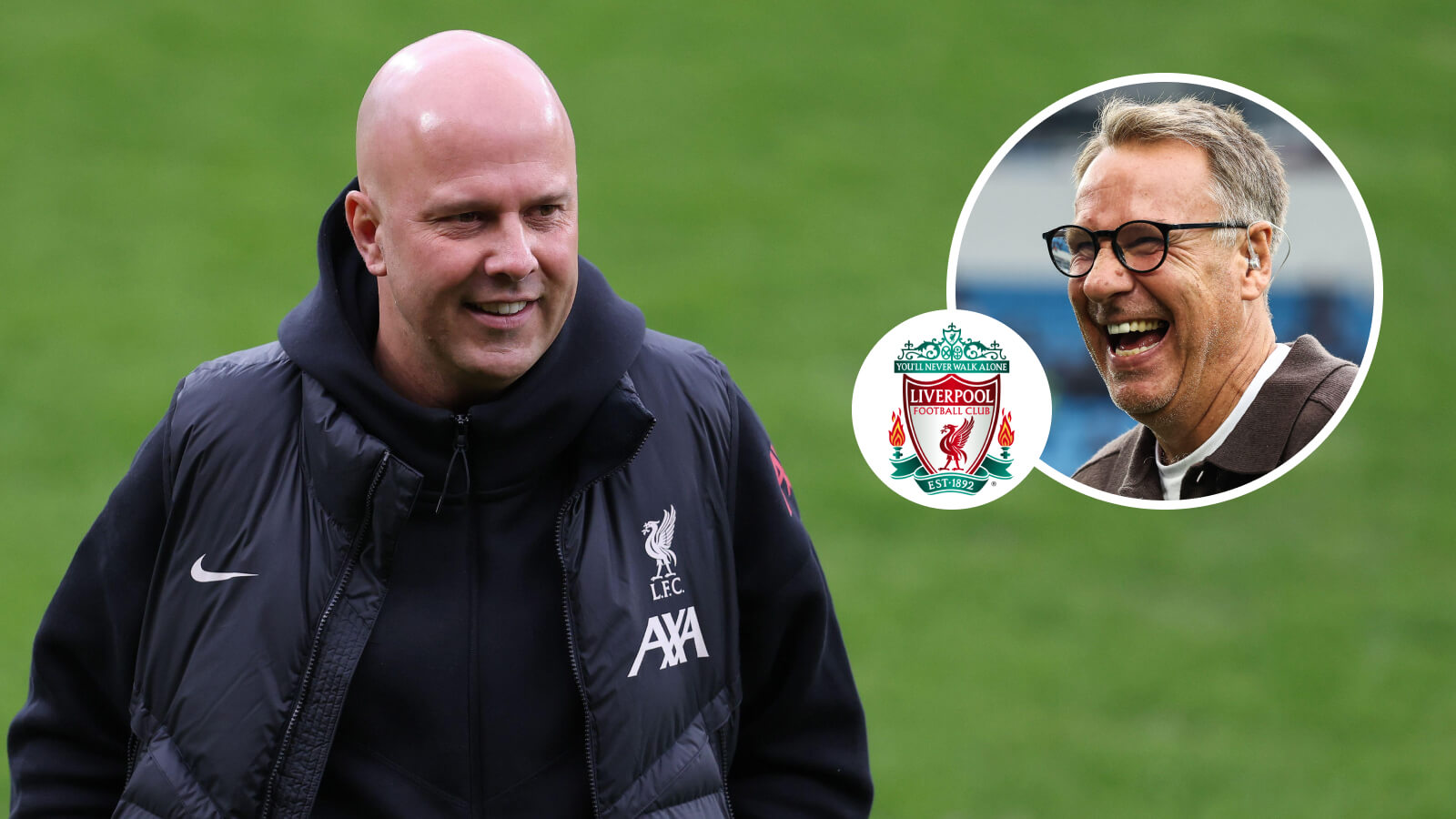 Arne Slot and Paul Merson, Liverpool