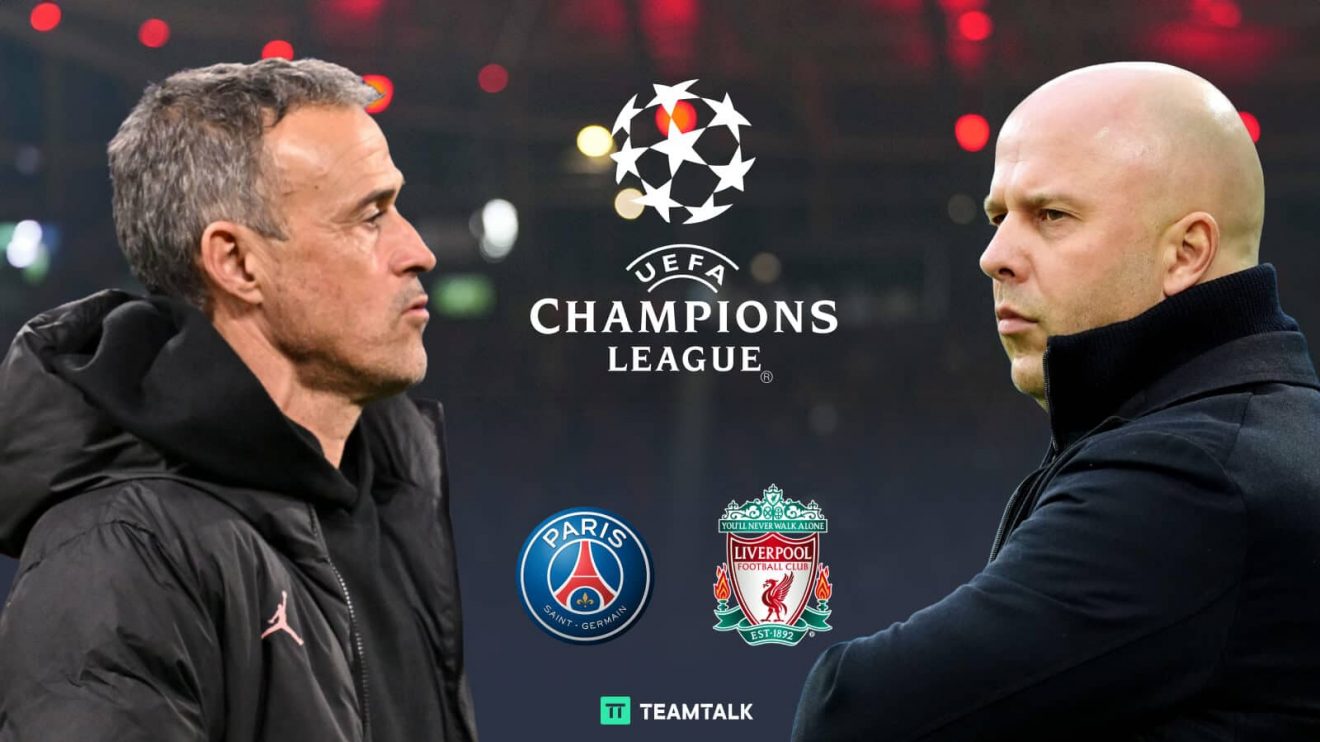 PSG boss Luis Enrique goes head to head with Liverpool coach Arne Slot in the Champions League