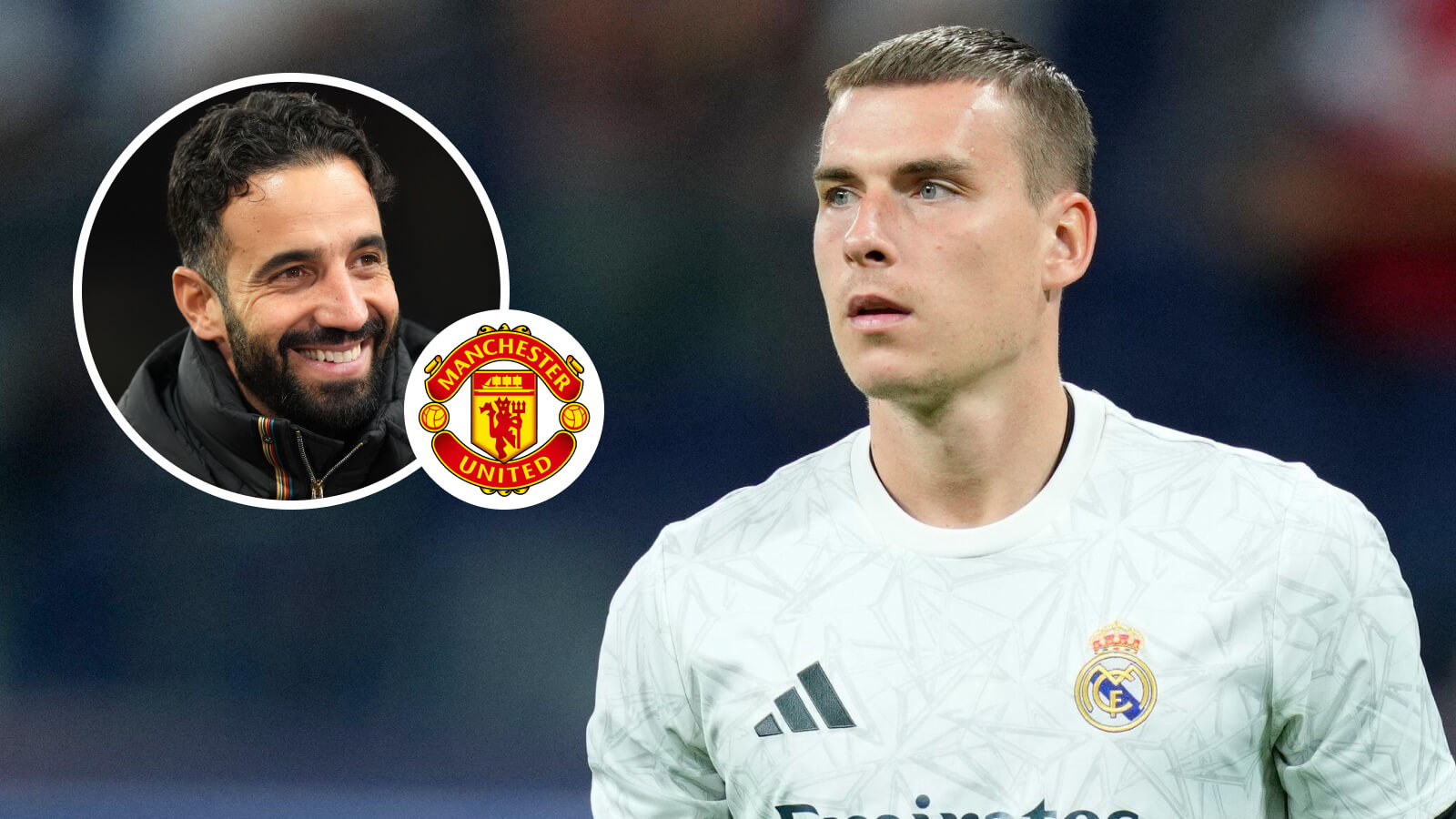 Andriy Lunin and Ruben Amorim, Man Utd