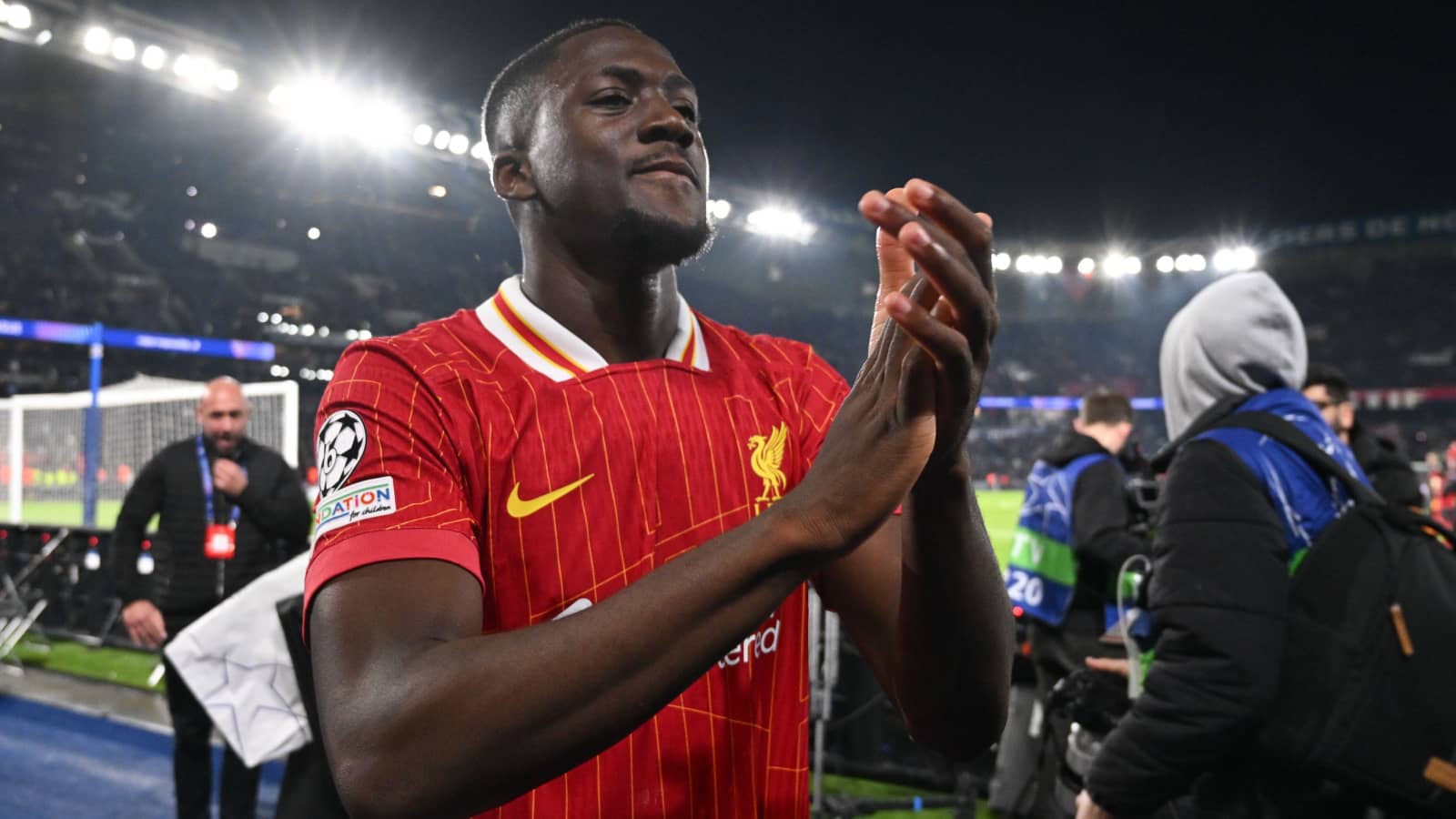 Liverpool centre-back Ibrahima Konate