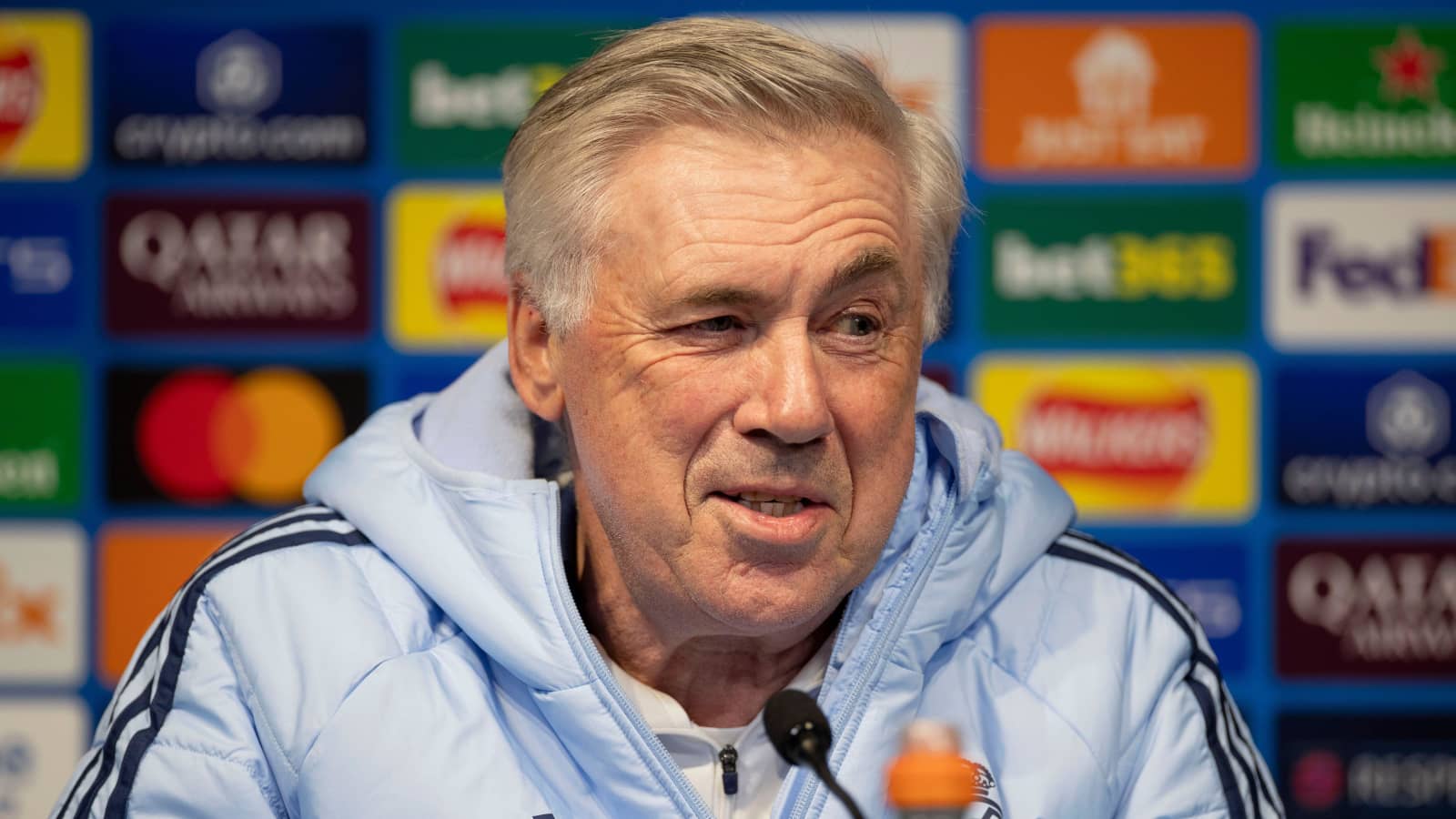 Real Madrid manager Carlo Ancelotti