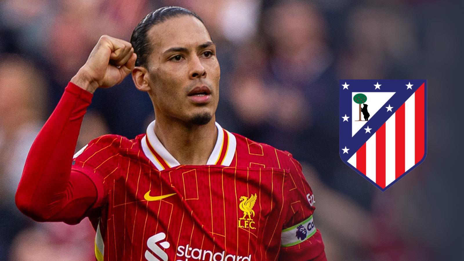 Atletico Madrid have joined the race for Liverpool star Virgil van Dijk