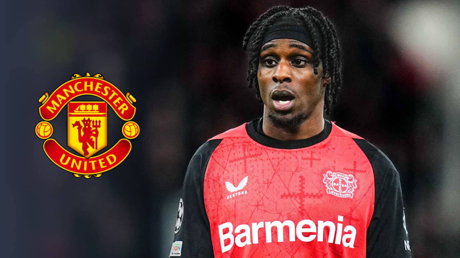 Jeremie Frimpong remains a Man Utd target