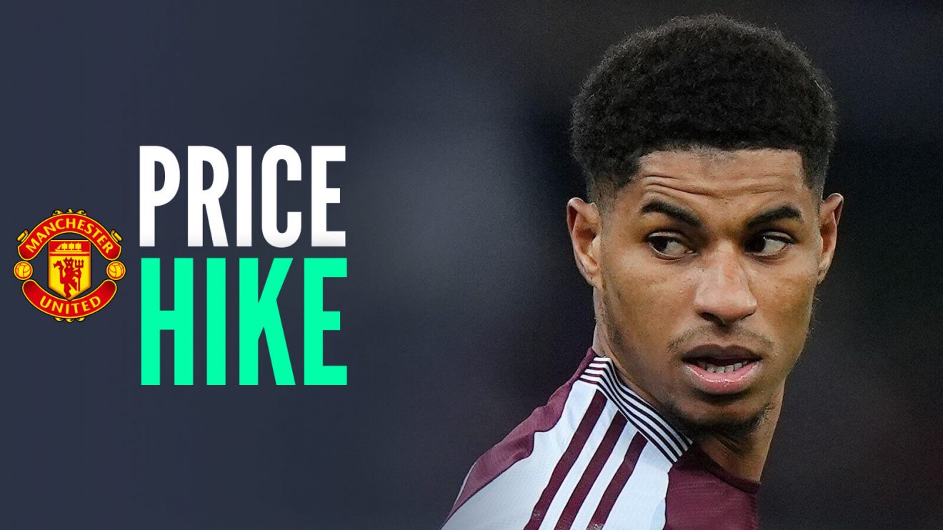 Man Utd have reportedly slapped a new price tag on Marcus Rashford