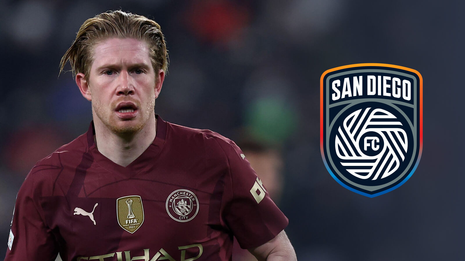 Man City ace Kevin De Bruyne has been strongly linked with San Diego