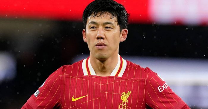 Liverpool midfielder Wataru Endo