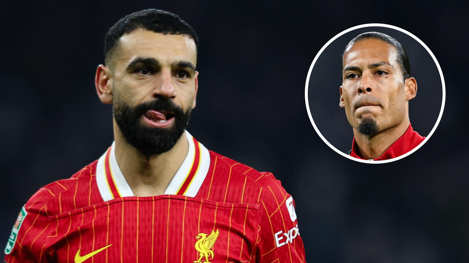 Liverpool duo Mo Salah and Virgil van Dijk
