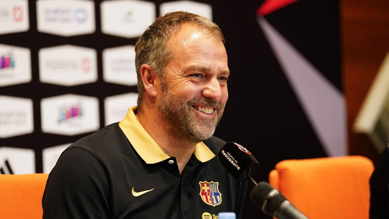 Barcelona boss Hansi Flick, 2025