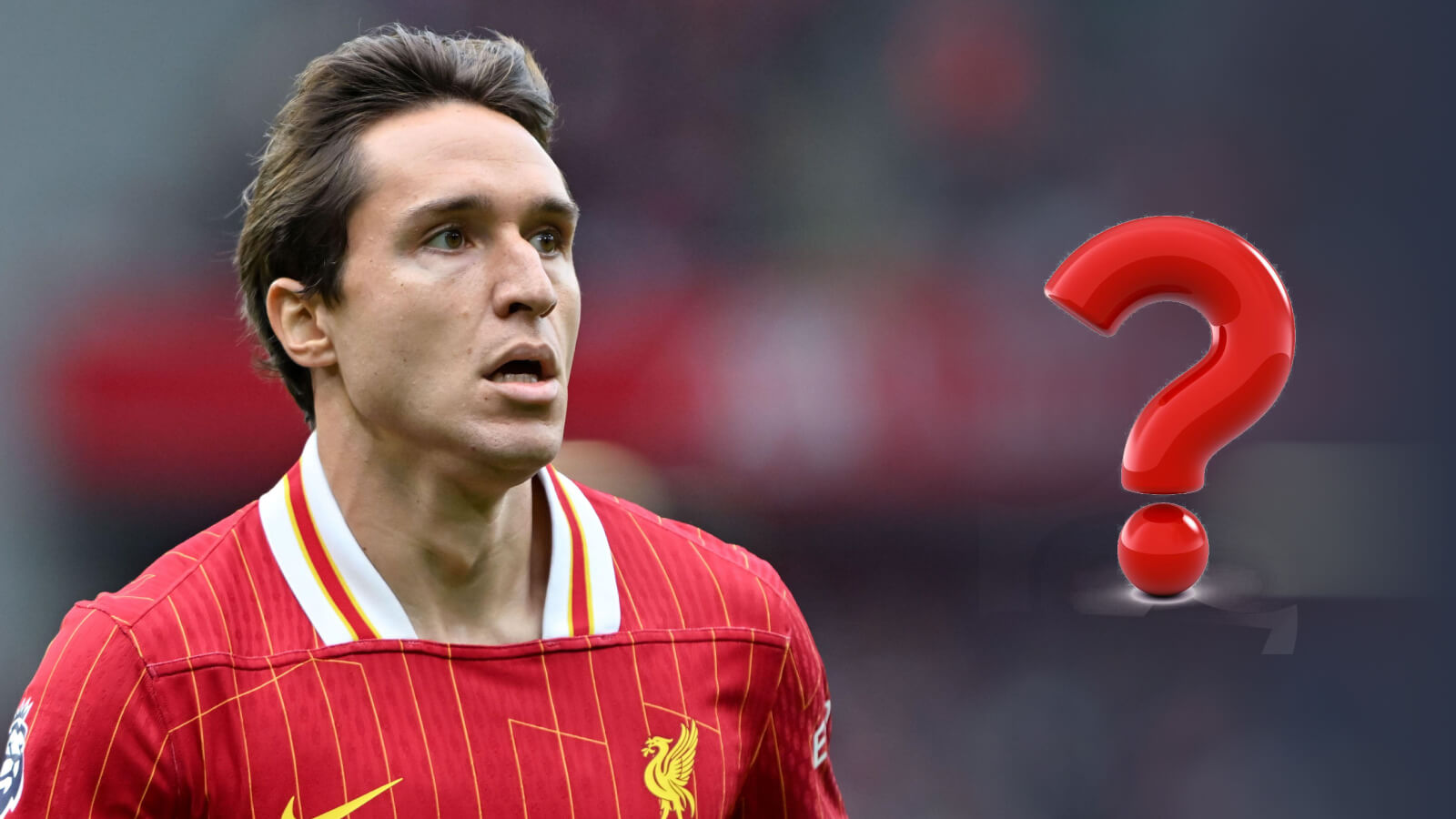 Federico Chiesa and a question mark