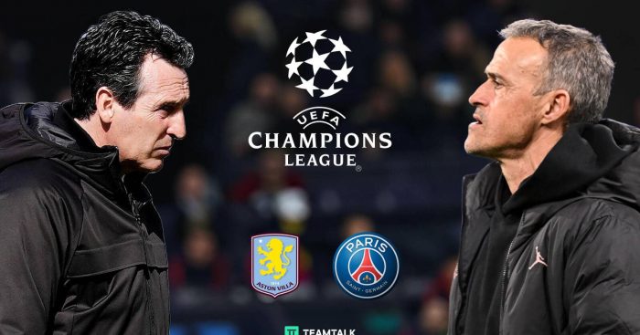 Aston Villa boss Unai Emery is hoping to get the better of PSG coach Luis Enrique - image copyright of TEAMtalk