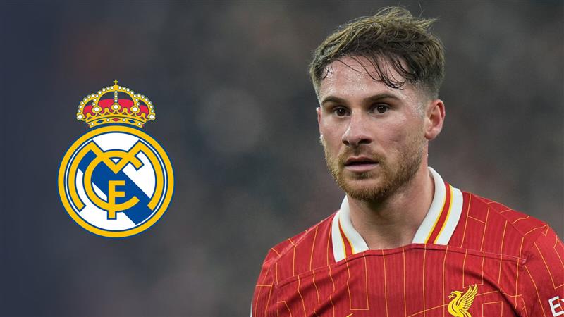 Liverpool midfielder Alexis Mac Allister, Real Madrid badge