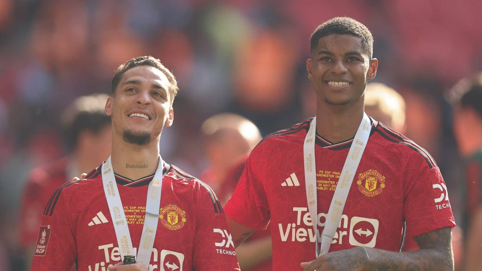 Antony and Marcus Rashford, Man Utd