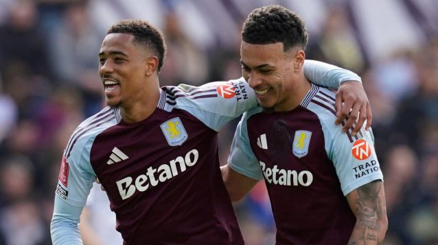 Aston Villa stars Jacob Ramsey and Morgan Rogers