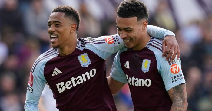 Aston Villa stars Jacob Ramsey and Morgan Rogers
