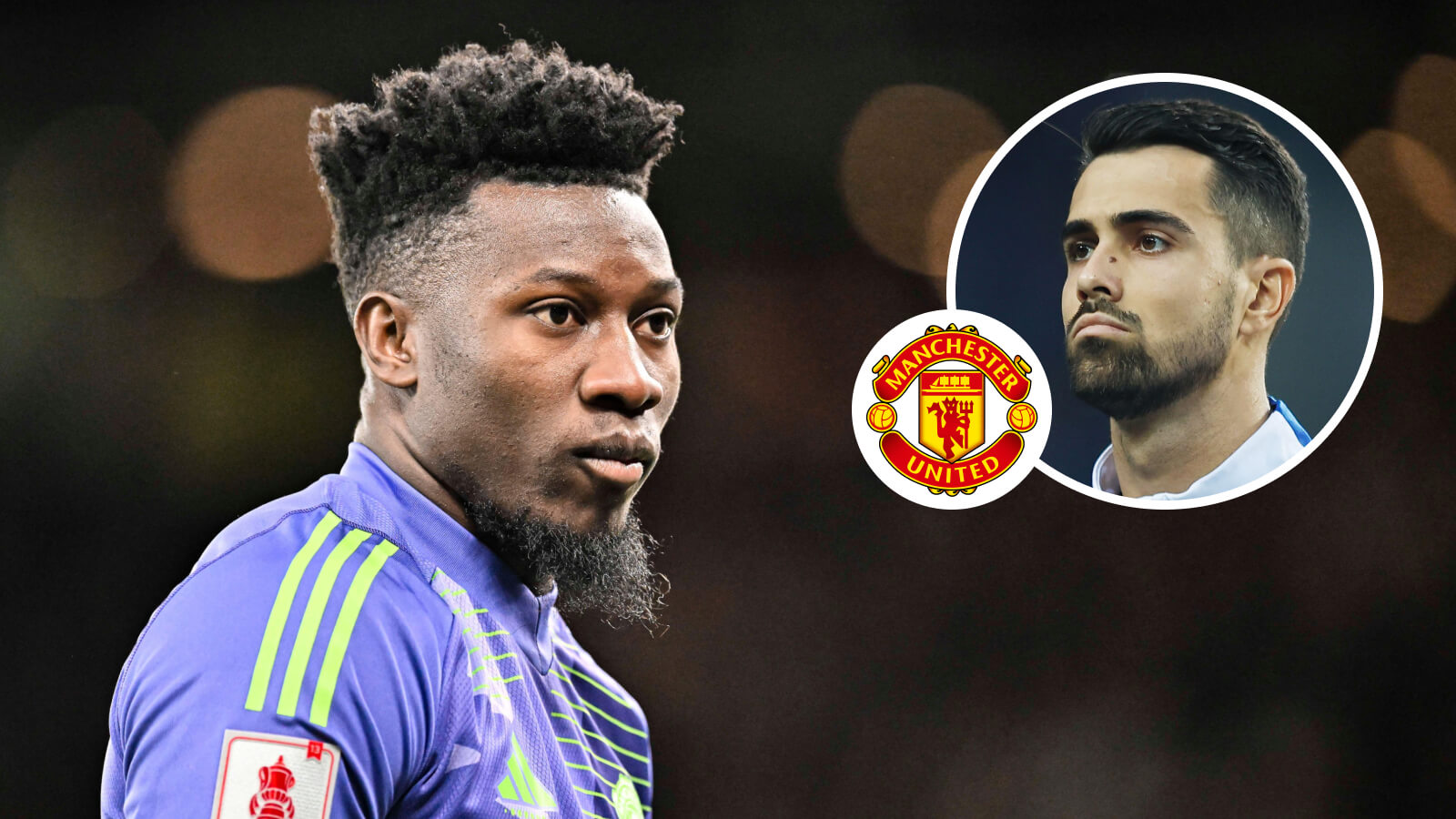 Man Utd goalkeeper Andre Onana, FC Porto goalkeeper Diogo Costa