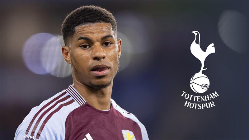 Marcus Rashford, Tottenham badge