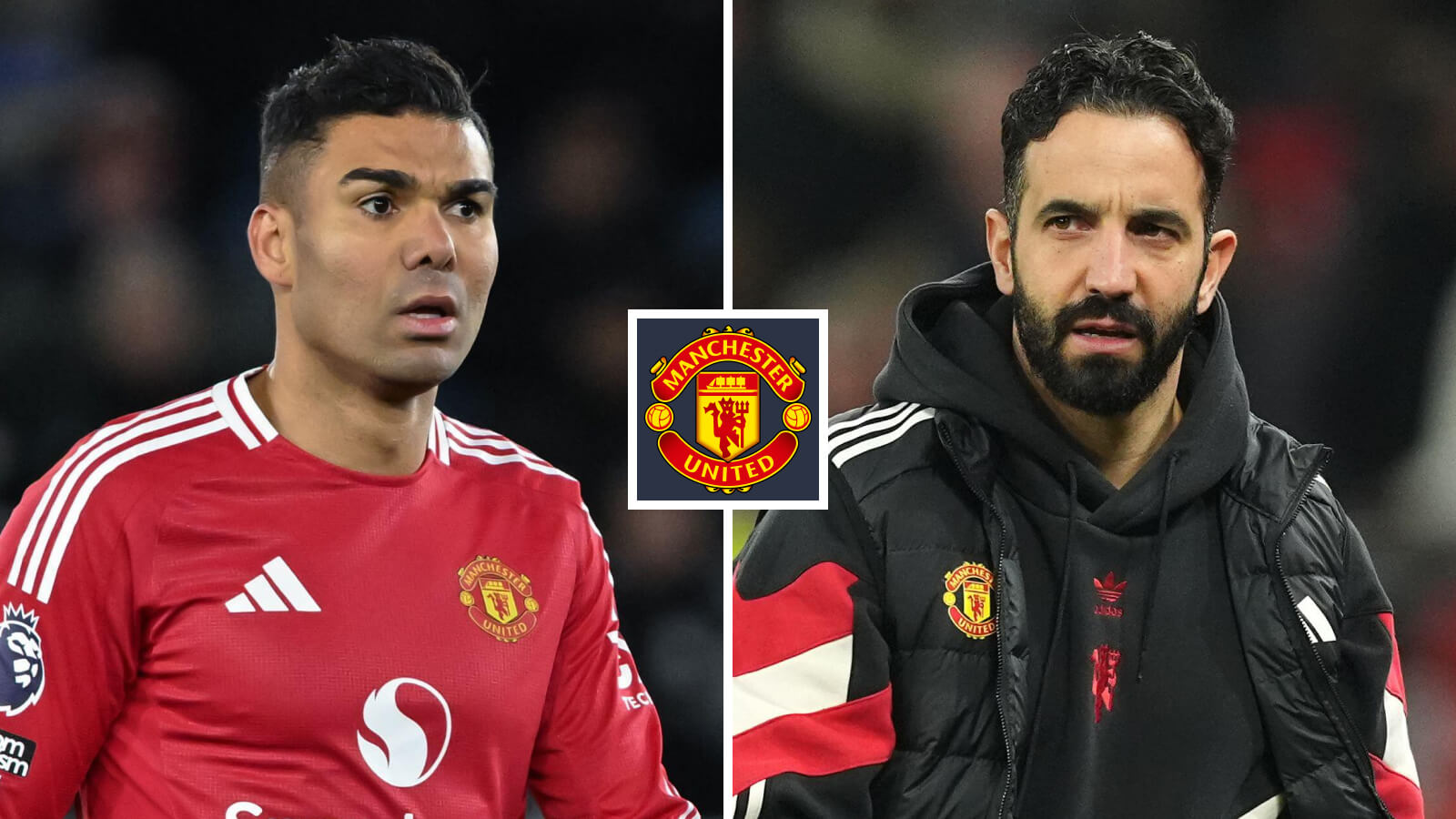 Casemiro and Ruben Amorim, Man Utd