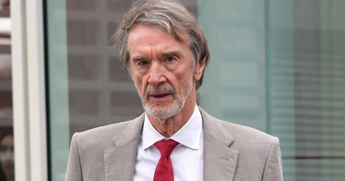 Man Utd co-owner Sir Jim Ratcliffe