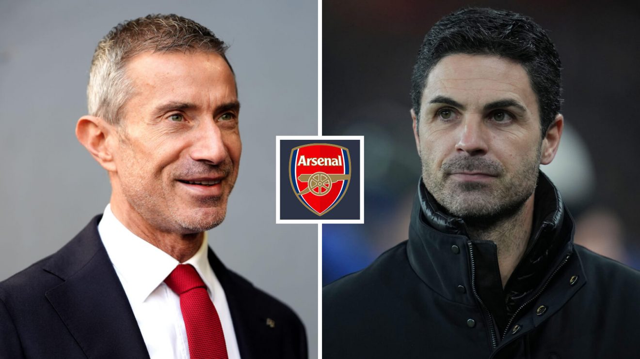 Andrea Berta and Mikel Arteta, Arsenal chiefs