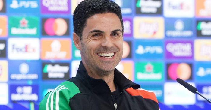 Arsenal manager Mikel Arteta