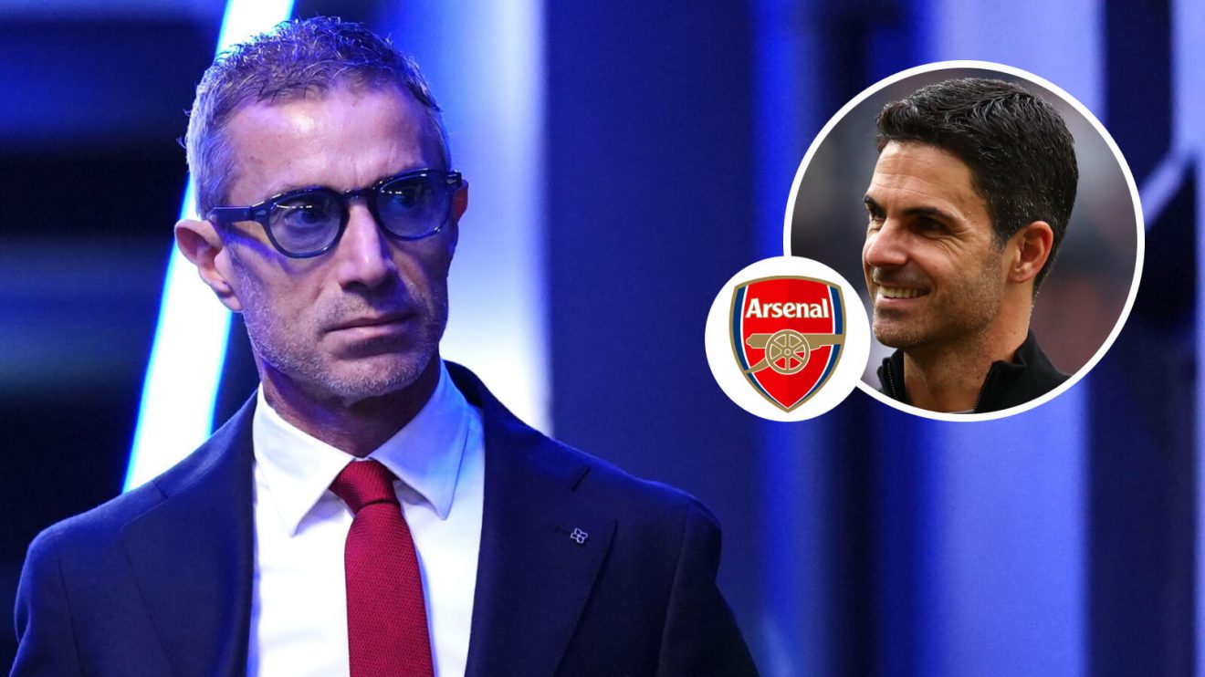 Andrea Berta and Mikel Arteta, Arsenal