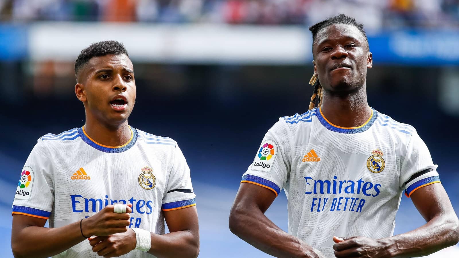 Rodrygo and Eduardo Camavinga, Real Madrid