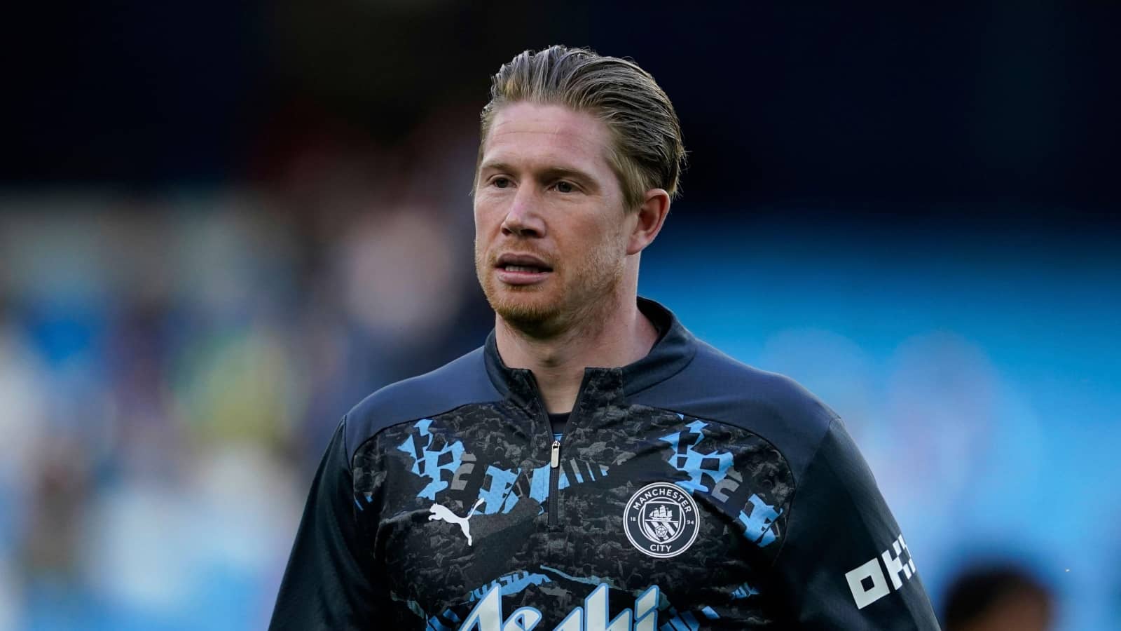 Kevin De Bruyne is due to leave Man City