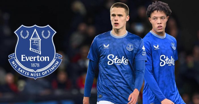 Everton duo Harrison Armstrong and Isaac Heath