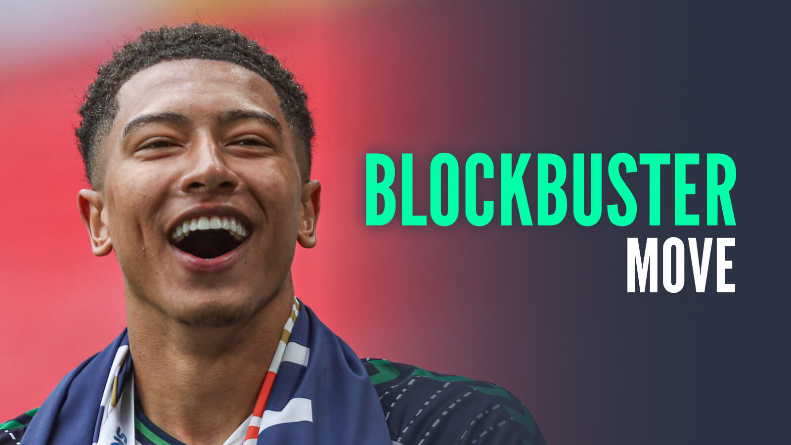 Sunderland star Jobe Bellingham with caption: Blockbuster move