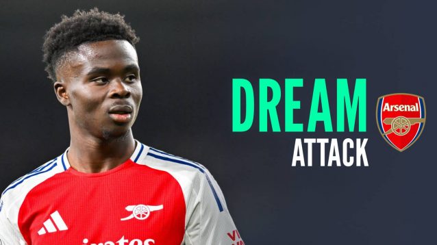 Bukayo Saka Arsenal dream attack