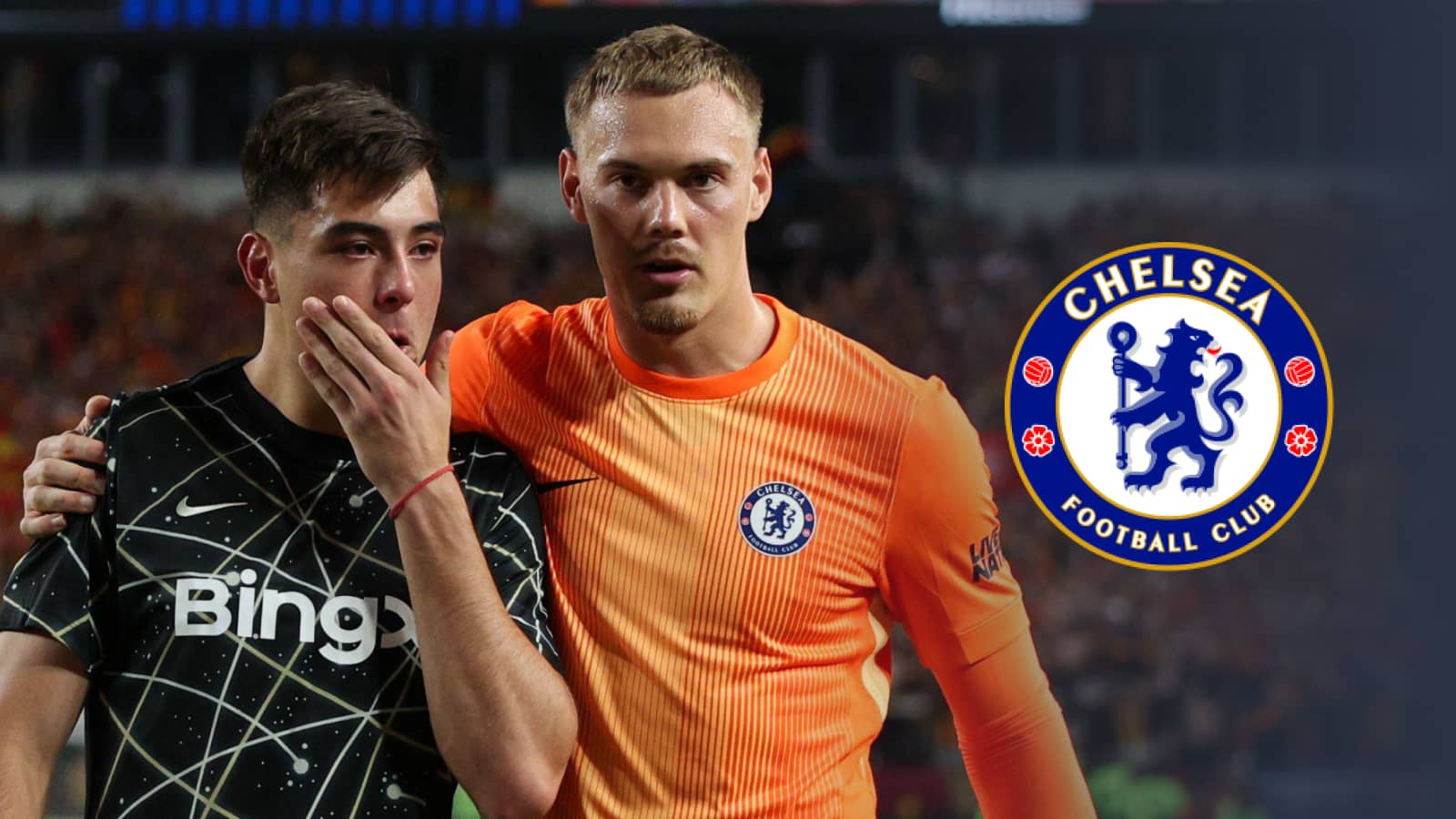 Aaron Anselmino, Filip Jorgensen Chelsea