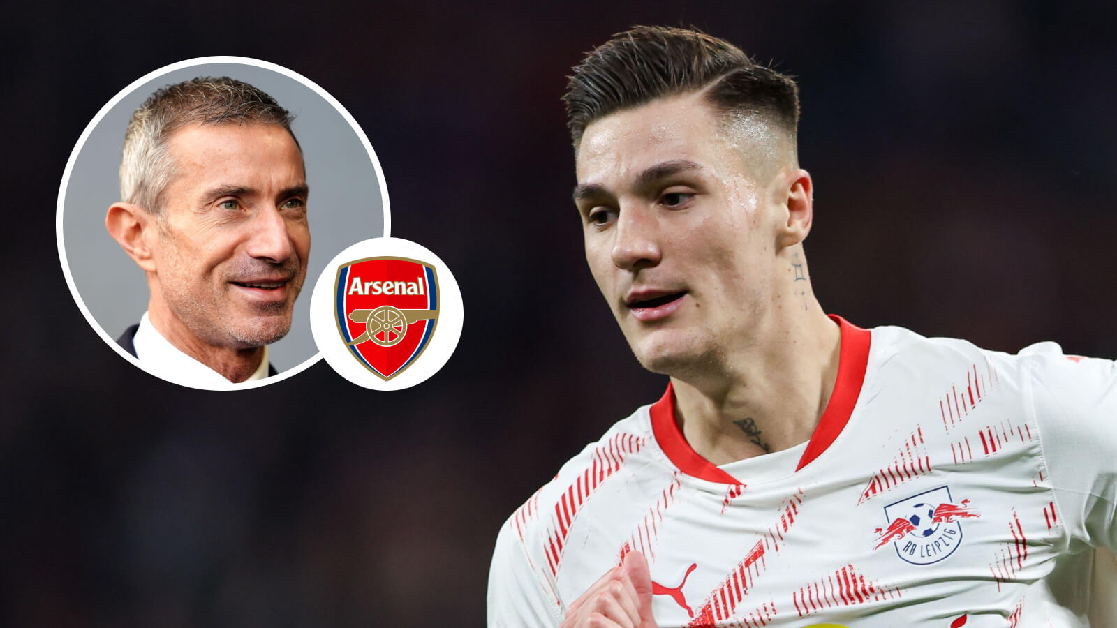Andrea Berta and Benjamin Sesko, Arsenal