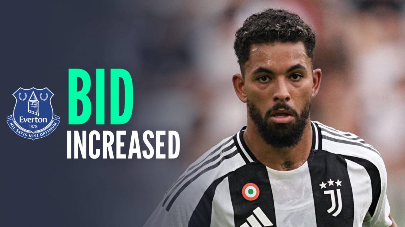 Douglas Luiz Everton bid increased