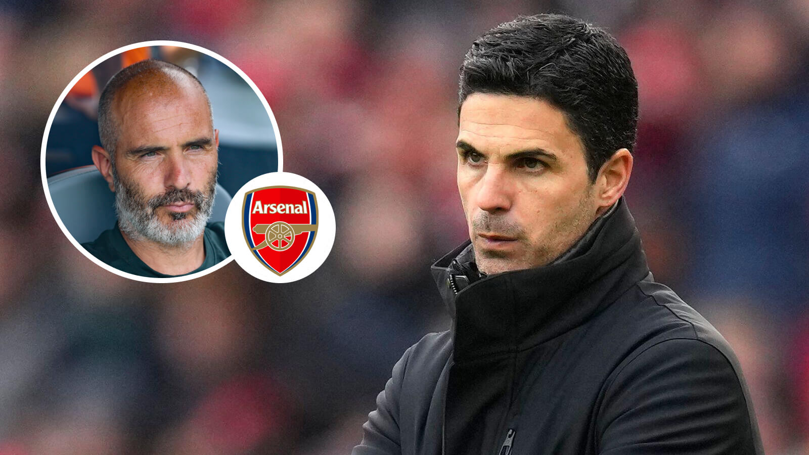 Chelsea boss Enzo Maresca and Arsenal manager Mikel Arteta
