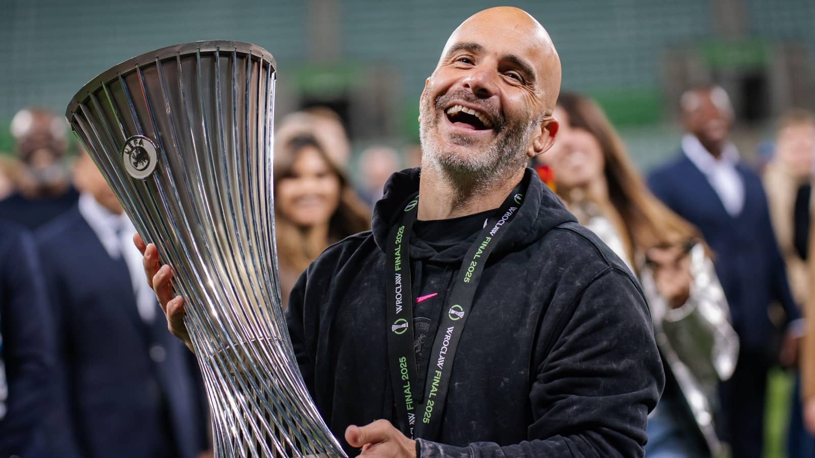 Enzo Maresca after Chelsea win Europa Conference League