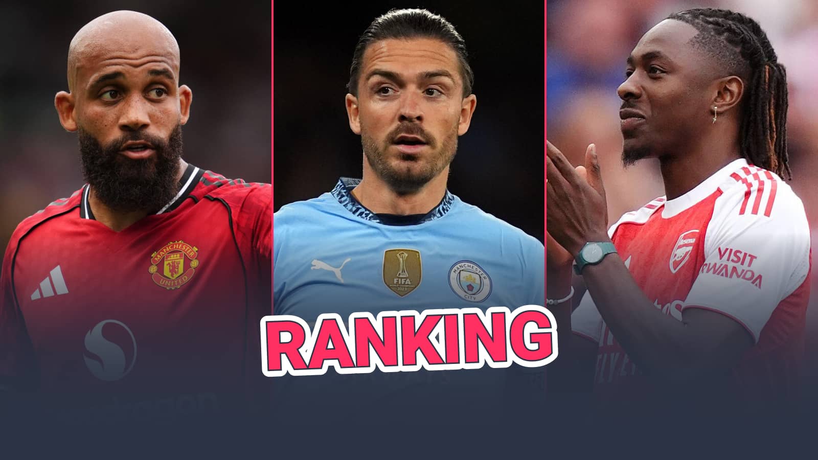 Bryan Mbeumo, Jack Grealish and Eberechi Eze