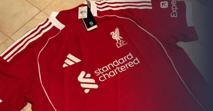 New Adidas Liverpool shirt
