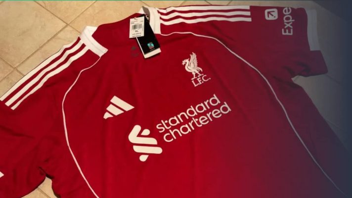New Adidas Liverpool shirt