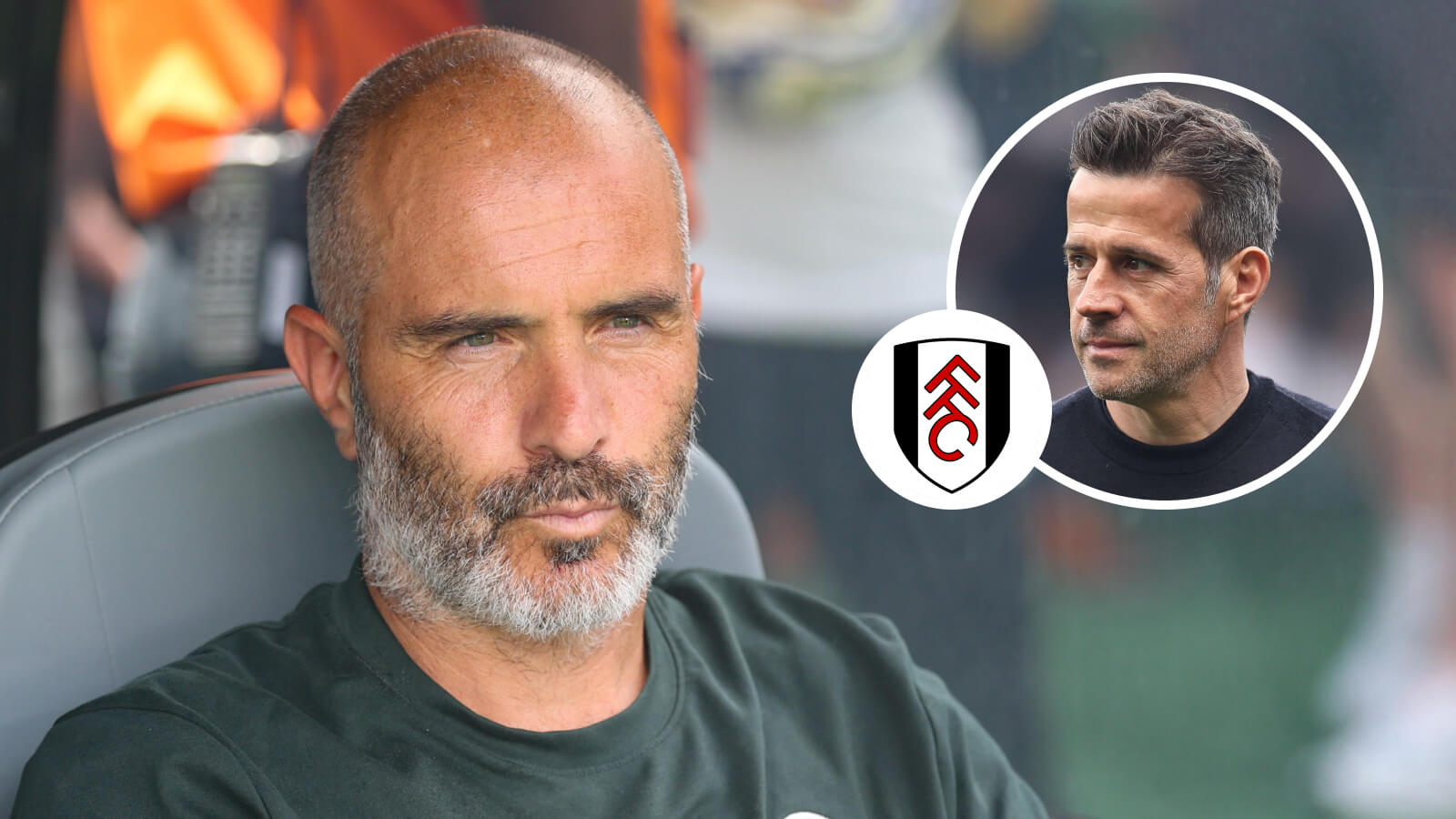 Chelsea boss Enzo Maresca and Fulham manager Marco Silva