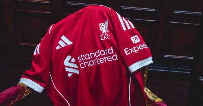 New Liverpool kit for the 2025-26 season