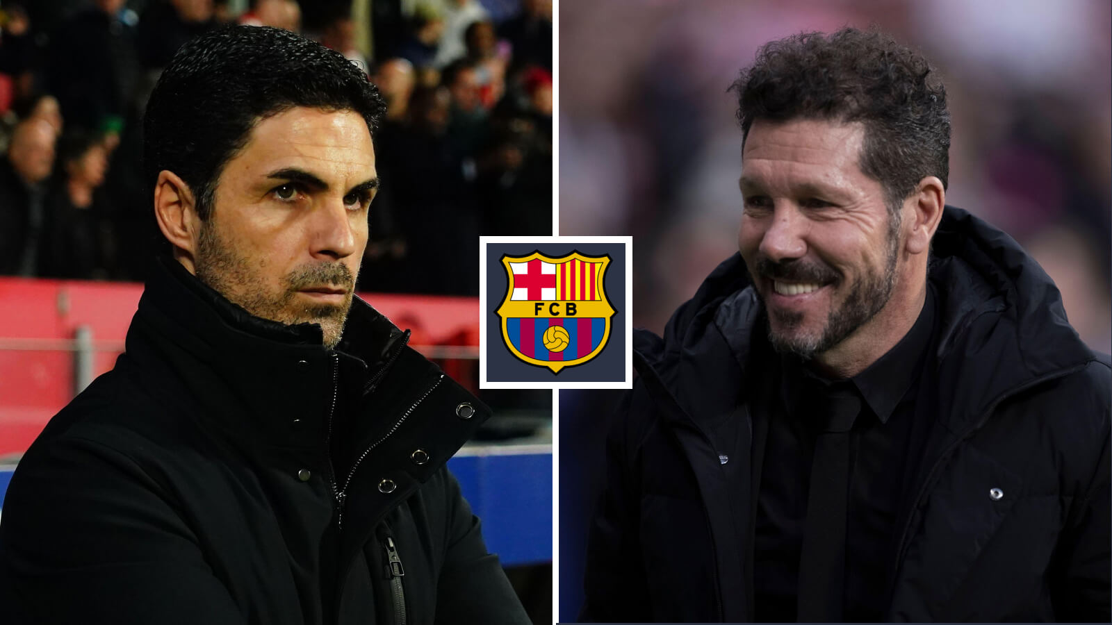 Mikel Arteta and Diego Simeone, Arsenal and Atletico Madrid