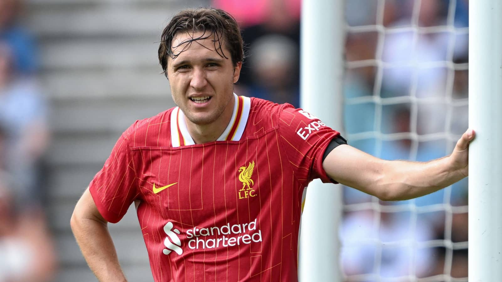 Liverpool winger Federico Chiesa