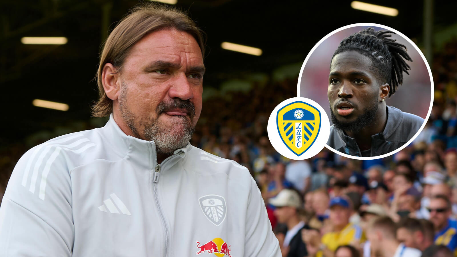 Daniel Farke and Jonathan Rowe, Leeds United