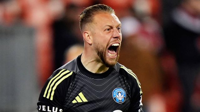 Montreal goalkeeper Jonathan Sirois