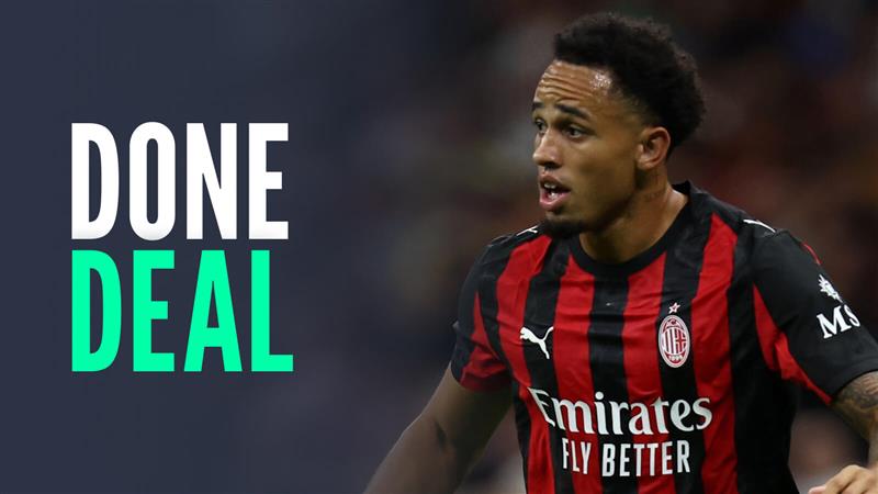 AC Milan forward Noah Okafor