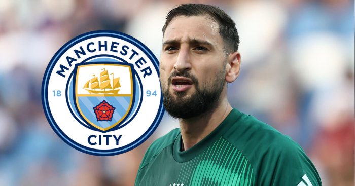 Gianluigi Donnarumma is a top Man City target