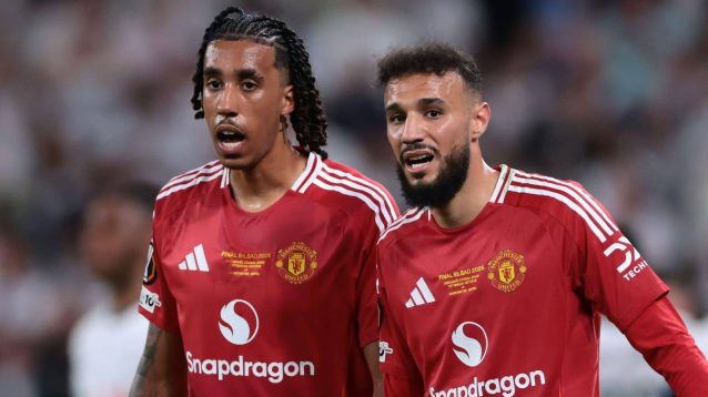 Leny Yoro and Noussair Mazraoui