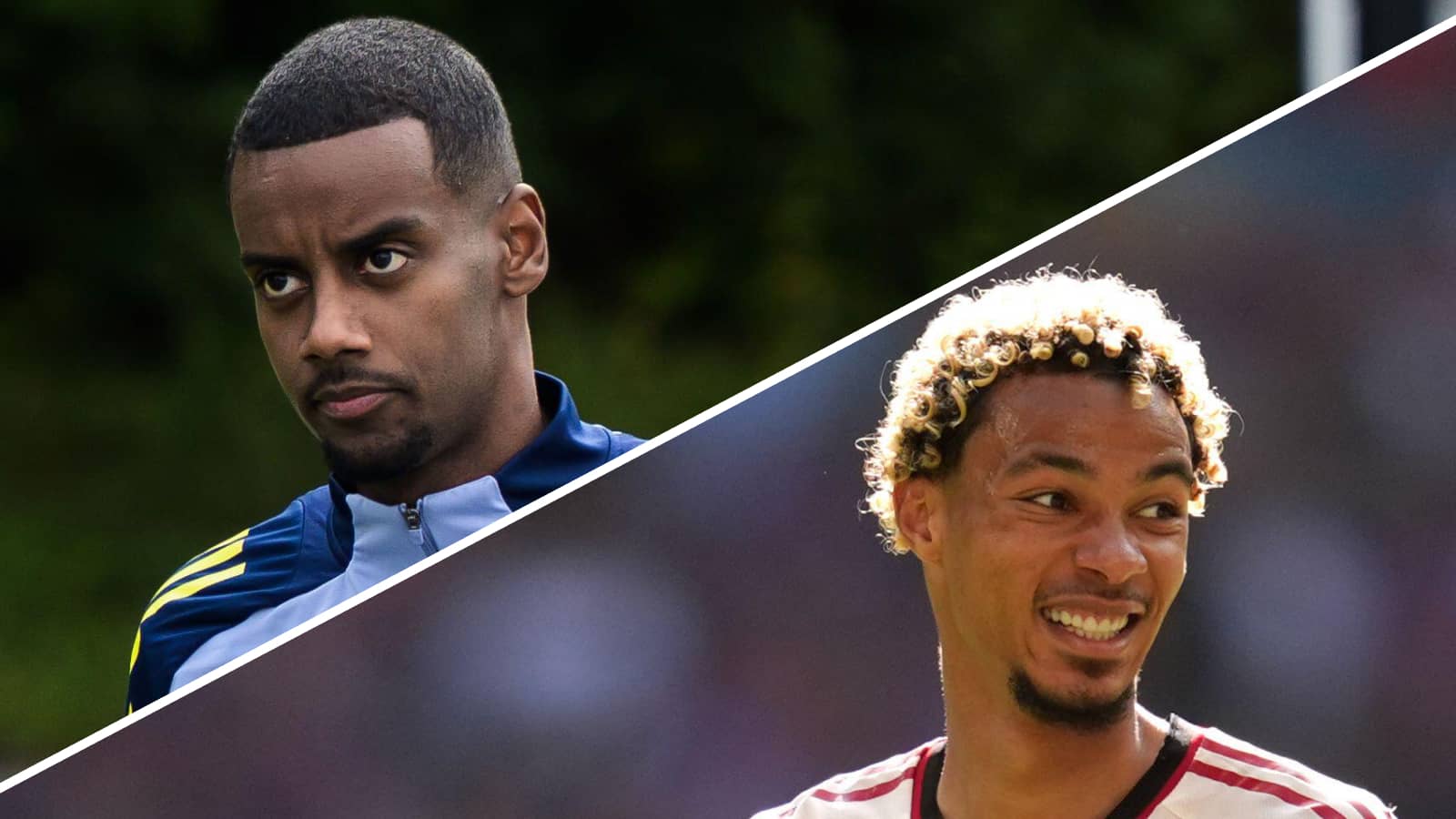 Alexander Isak and Hugo Ekitike